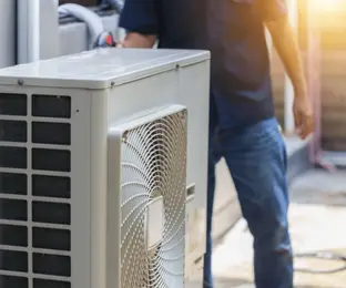 Air conditioning installation