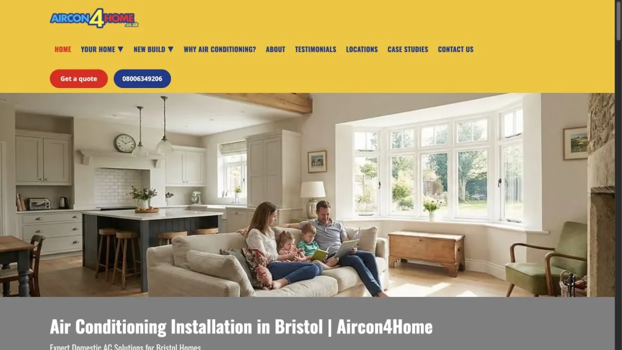 Aircon4Home website