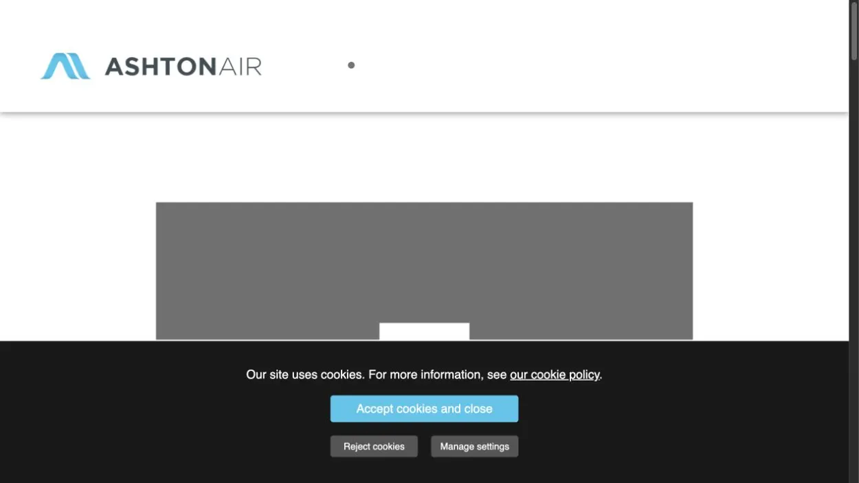Ashton Air website