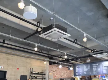 Air Conditioning Installation at a Cafe