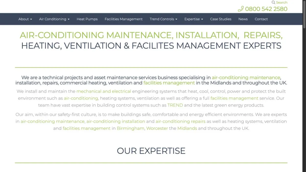 Oakland Air Control website
