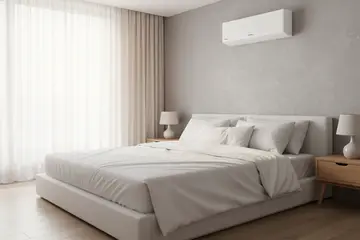 Domestic Air Conditioning in bedroom setting