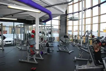 GYM Air Conditioning Installation Company - glass room gym